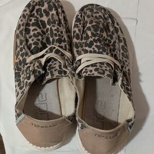 Hey Dude Cheetah Print Casual Shoes
